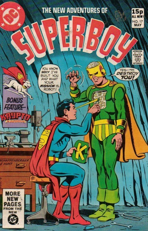 THE NEW ADVENTURES OF SUPERBOY #17C