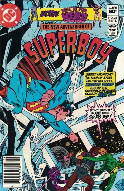 THE NEW ADVENTURES OF SUPERBOY #33B