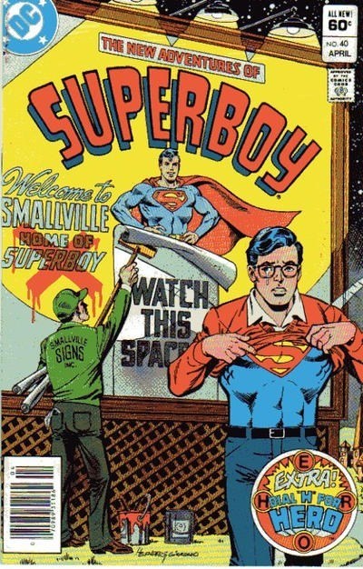 THE NEW ADVENTURES OF SUPERBOY #40B