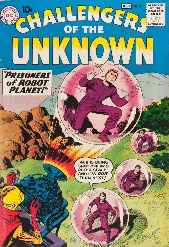 CHALLENGERS OF THE UNKNOWN #8