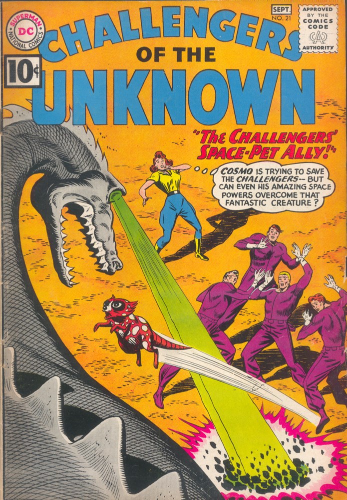 CHALLENGERS OF THE UNKNOWN #21