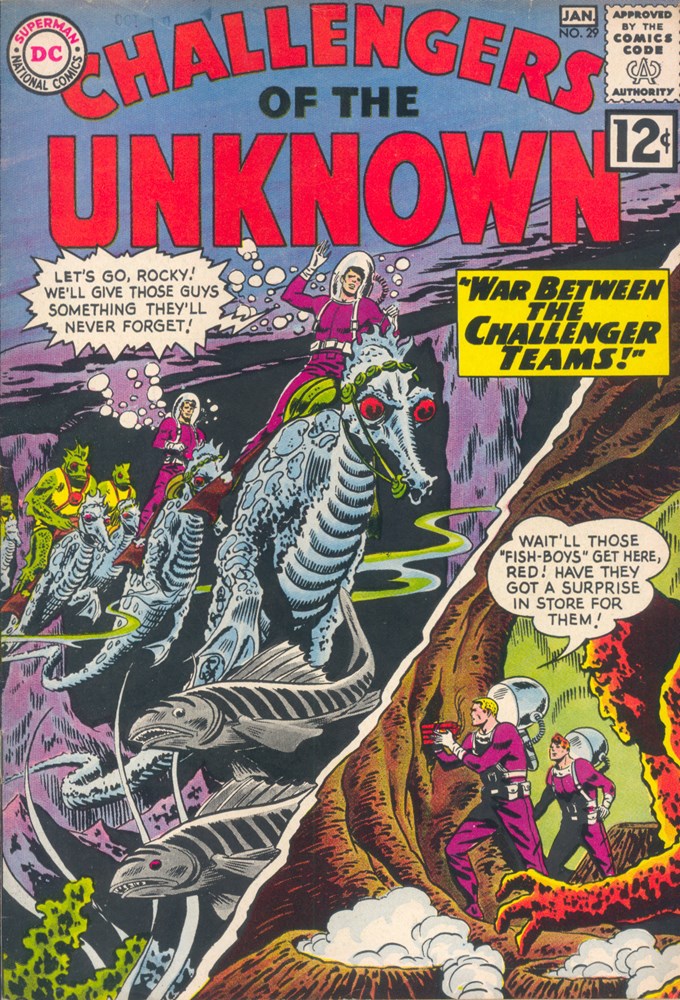 CHALLENGERS OF THE UNKNOWN #29