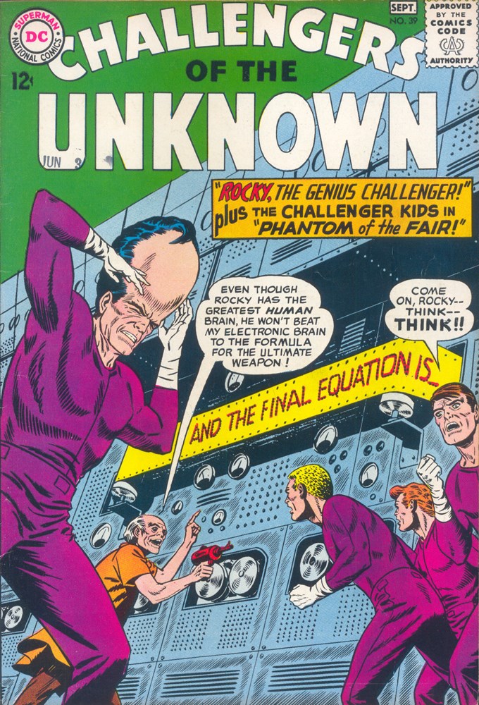 CHALLENGERS OF THE UNKNOWN #39