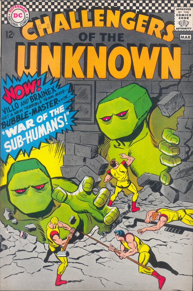 CHALLENGERS OF THE UNKNOWN #54