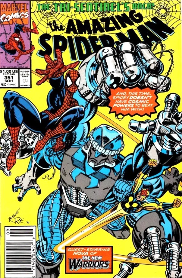 THE AMAZING SPIDER-MAN #351B