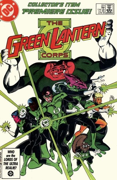 THE GREEN LANTERN CORPS #201