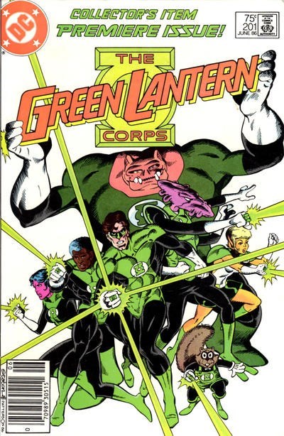 THE GREEN LANTERN CORPS #201B