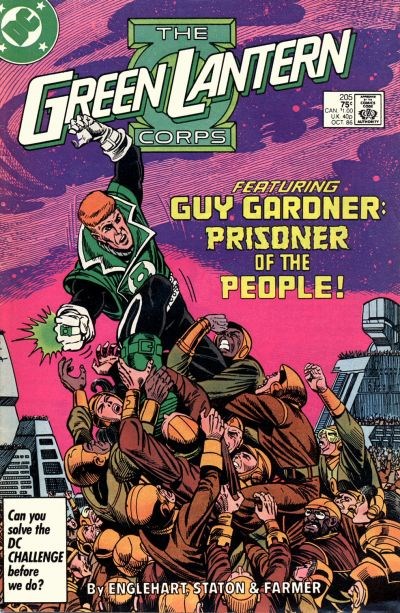 THE GREEN LANTERN CORPS #205