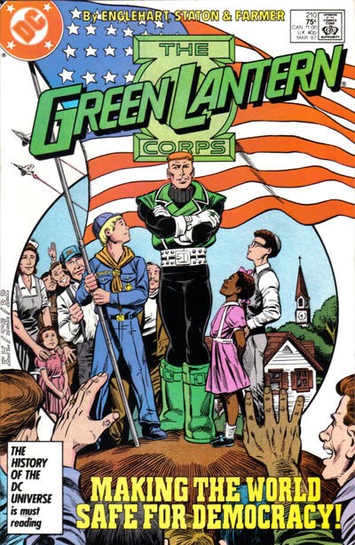 THE GREEN LANTERN CORPS #210