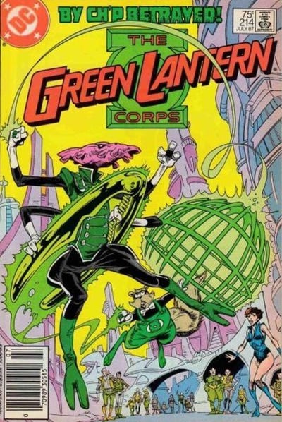 THE GREEN LANTERN CORPS #214B