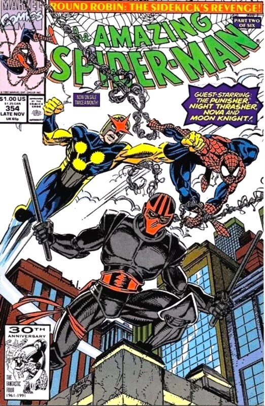 THE AMAZING SPIDER-MAN #354