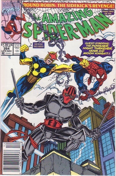 THE AMAZING SPIDER-MAN #354B