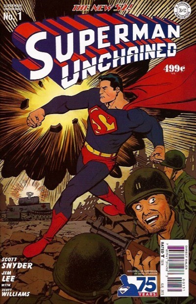 SUPERMAN UNCHAINED #1-RI-F