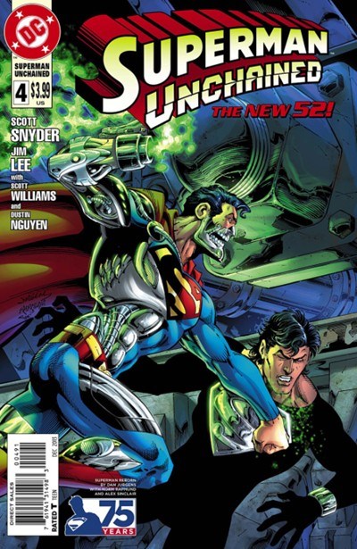 SUPERMAN UNCHAINED #4-RI-B