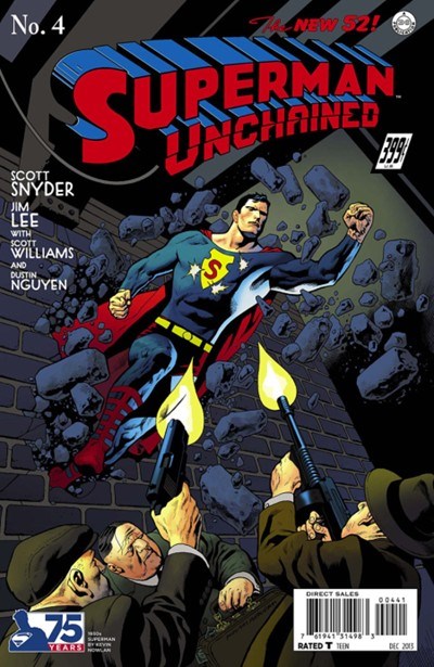 SUPERMAN UNCHAINED #4-RI-F