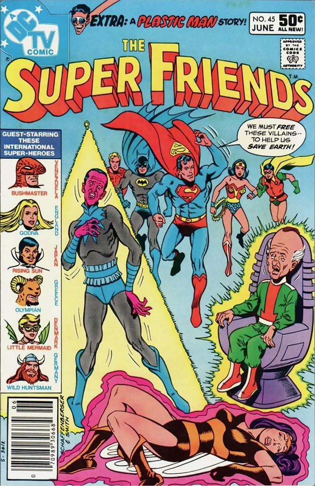 SUPER FRIENDS #45B