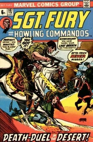 SGT. FURY AND HIS HOWLING COMMANDOS #107B