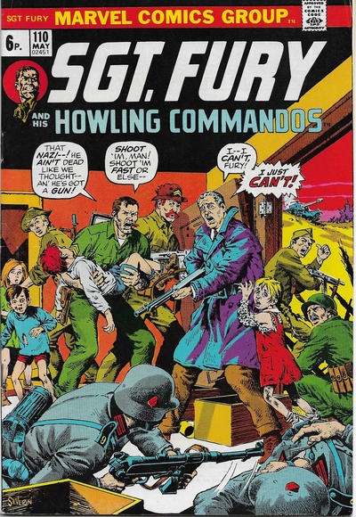 SGT. FURY AND HIS HOWLING COMMANDOS #110B