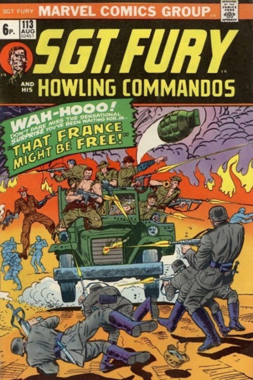 SGT. FURY AND HIS HOWLING COMMANDOS #113B