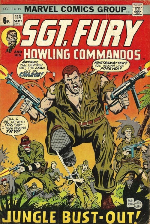SGT. FURY AND HIS HOWLING COMMANDOS #114B