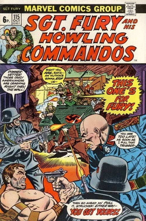 SGT. FURY AND HIS HOWLING COMMANDOS #115B