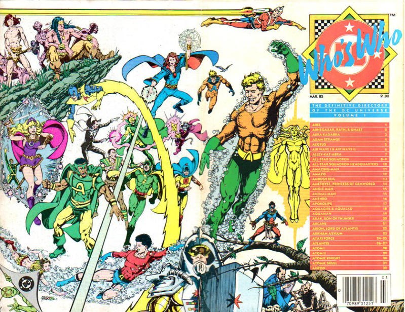 WHO'S WHO: DEFINITIVE DIRECTORY OF THE DC UNIVERSE #1B