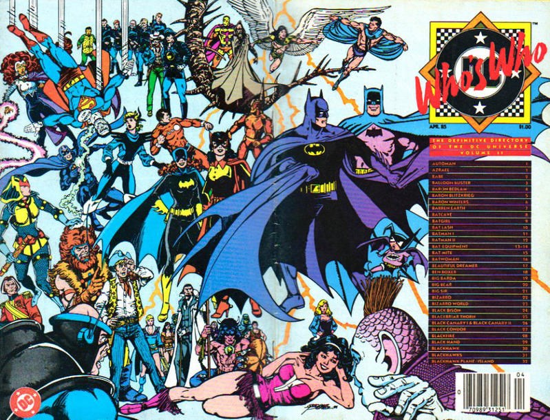 WHO'S WHO: DEFINITIVE DIRECTORY OF THE DC UNIVERSE #2B