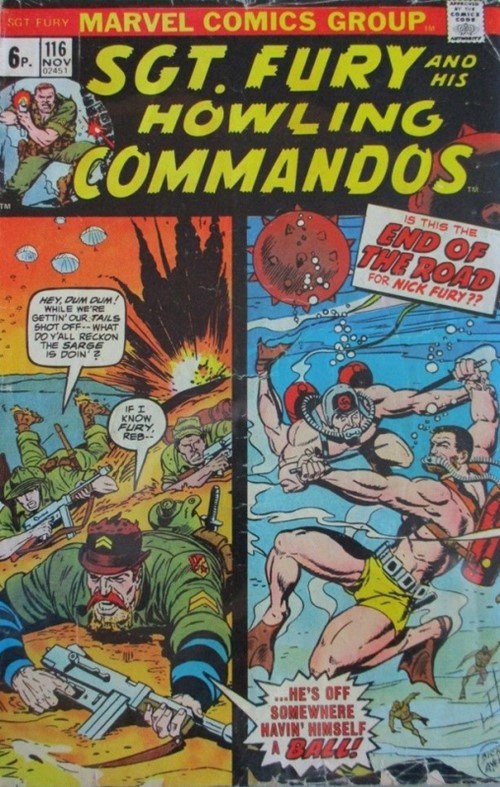 SGT. FURY AND HIS HOWLING COMMANDOS #116B