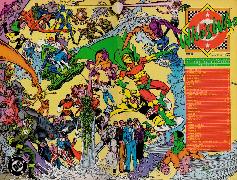 WHO'S WHO: DEFINITIVE DIRECTORY OF THE DC UNIVERSE #15