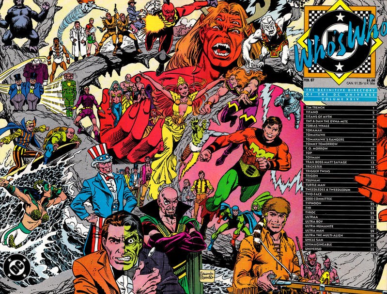 WHO'S WHO: DEFINITIVE DIRECTORY OF THE DC UNIVERSE #24