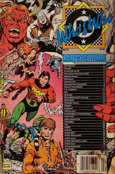 WHO'S WHO: DEFINITIVE DIRECTORY OF THE DC UNIVERSE #24B