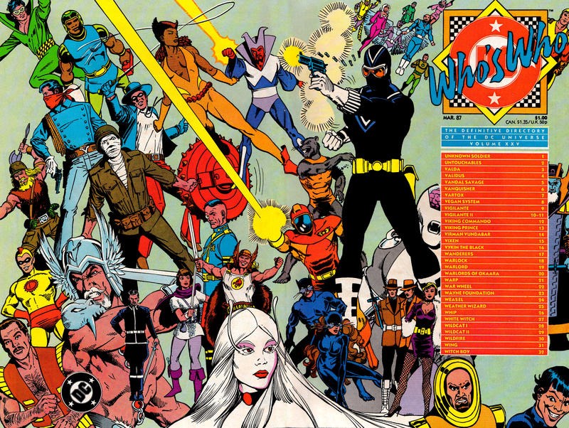 WHO'S WHO: DEFINITIVE DIRECTORY OF THE DC UNIVERSE #25