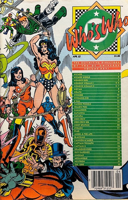 WHO'S WHO: DEFINITIVE DIRECTORY OF THE DC UNIVERSE #26B