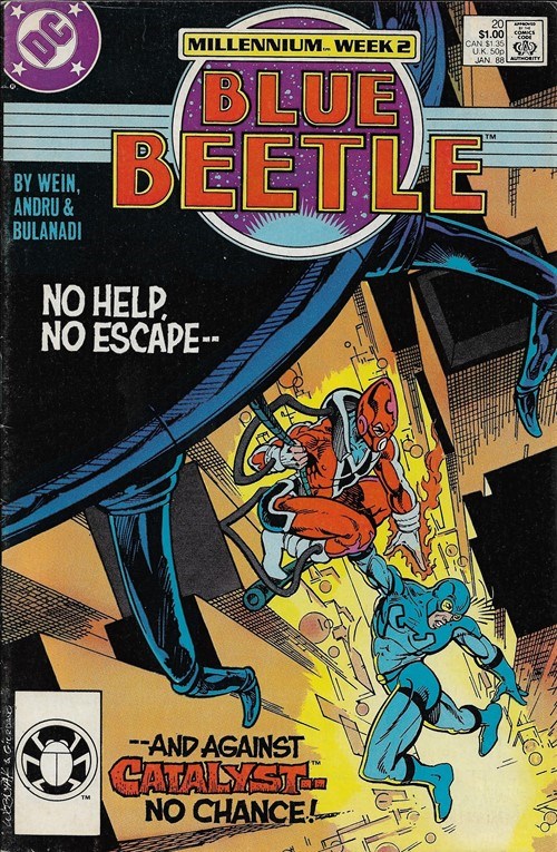 BLUE BEETLE #20