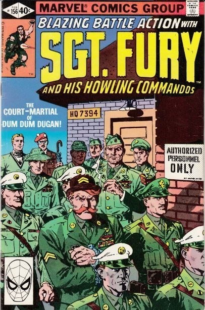 SGT. FURY AND HIS HOWLING COMMANDOS #156