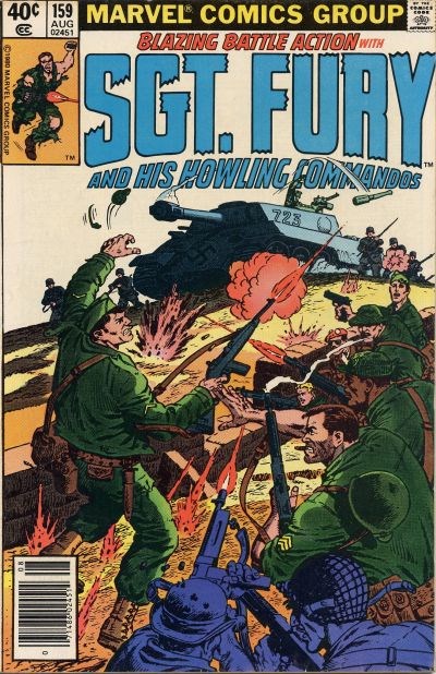SGT. FURY AND HIS HOWLING COMMANDOS #159B