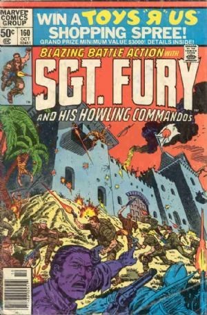 SGT. FURY AND HIS HOWLING COMMANDOS #160B
