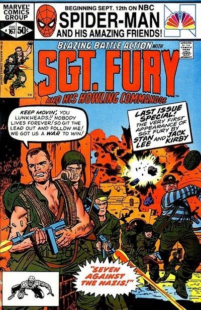 SGT. FURY AND HIS HOWLING COMMANDOS #167B