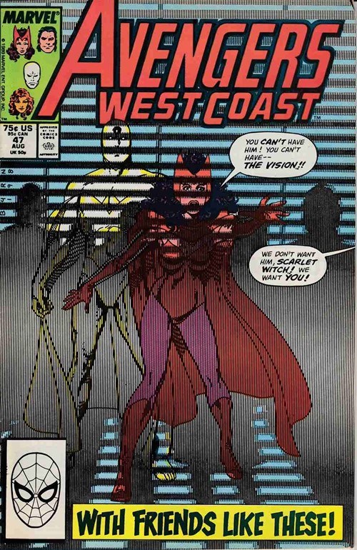 AVENGERS WEST COAST #47
