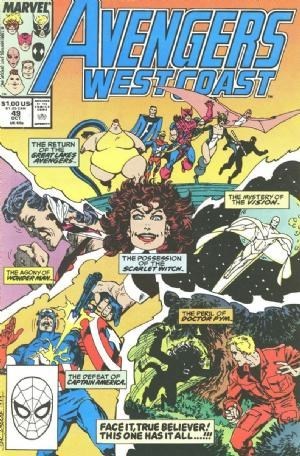 AVENGERS WEST COAST #49