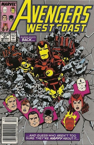 AVENGERS WEST COAST #51B