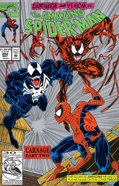THE AMAZING SPIDER-MAN #362-2nd