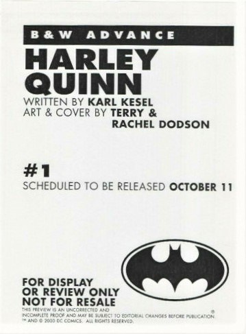 HARLEY QUINN #1B