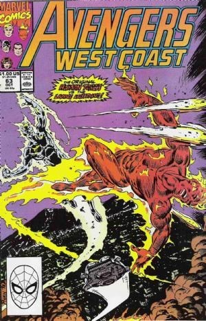 AVENGERS WEST COAST #63