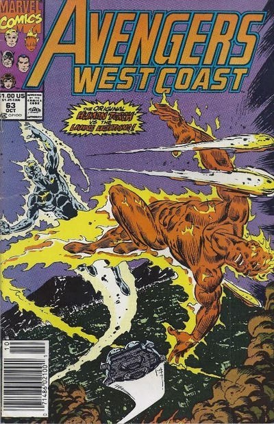AVENGERS WEST COAST #63B