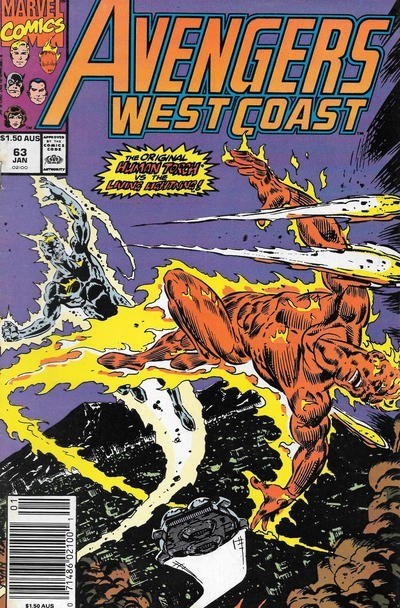 AVENGERS WEST COAST #63C