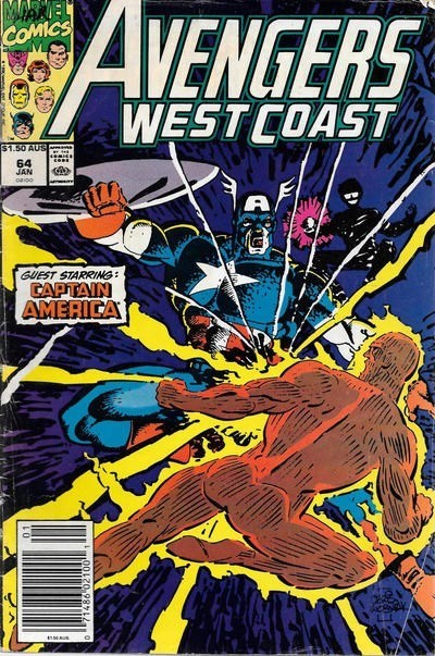 AVENGERS WEST COAST #64C
