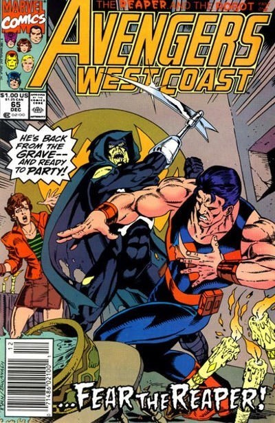 AVENGERS WEST COAST #65B