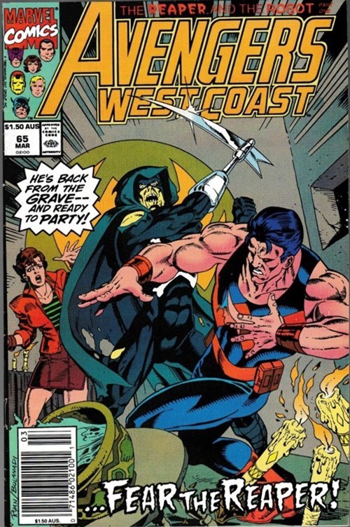 AVENGERS WEST COAST #65C