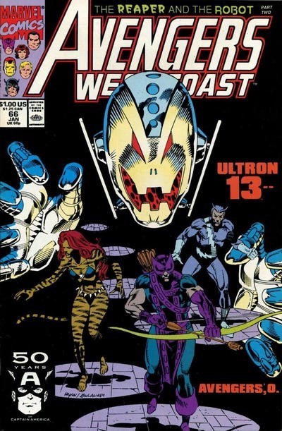 AVENGERS WEST COAST #66